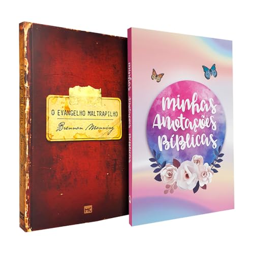 Kit O Evangelho Maltrapilho + Caderno Anotações Bíblicas Borbolet...