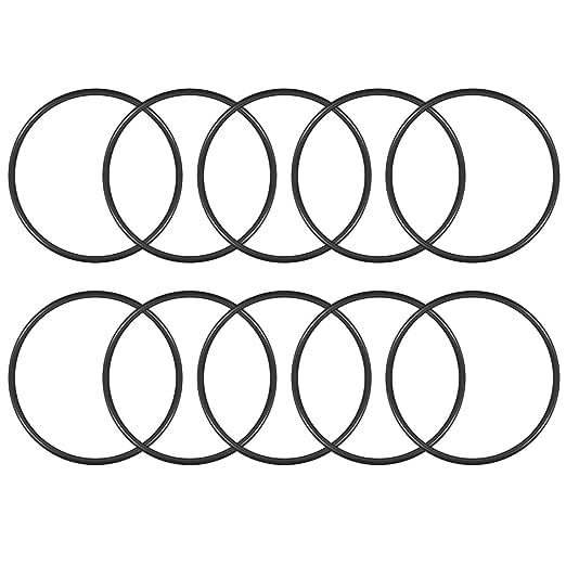 O-Rings Nitrile Rubber, 110mm Inner Diameter, 120mm OD, 5mm Width, Round Seal Gasket(Pack of 5) - GENERASIS