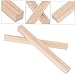 Toddmomy 6pcs Kalimba Replacement Bridge Wood Strips for Kalimba Bridge Enhance Sound Transmission