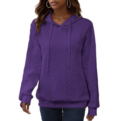 YeGine Womens Hoodies Oversized Hooded Sweatshirt Casual Long Sleeve Drawstring Pullover Tops