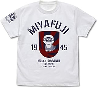 第５０１統合戦闘航空団 ストライクウィッチーズ ＲＯＡＤ ｔｏ ＢＥＲＬＩＮ 宮藤芳佳パーソナルマーク Ｔシャツ／ＷＨＩＴＥ－Ｍ