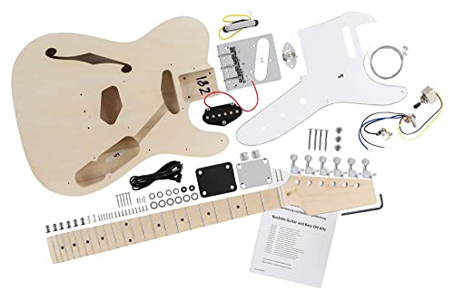 Rocktile Kit D'Assemblaggio Per Chitarra Elettrica Hollowbody Tl-Style