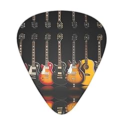 Ensemble de 12 médiators pour guitare électrique pour guitare acoustique, guitare électrique, contrebasse, ukulélé - Les Beatles, Paul McCartney, John Lennon, RIngo Starr, George Harrison