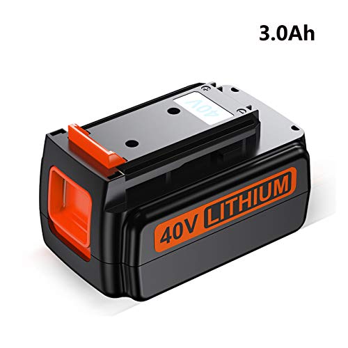 FirstPower 40V 3.0Ah Battery - Compatible for Black + Decker 40 Volt Lithium