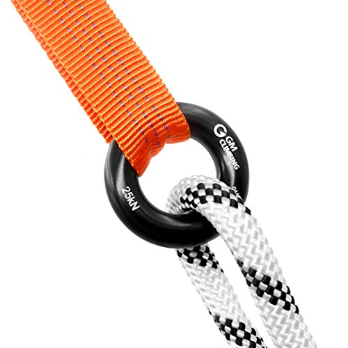 Gm Climbing Small Aluminum Climbing Rappel Ring For Rock Climbing Arborist Rescue Slackline Hammock Red Pack Of 2 #TOP5