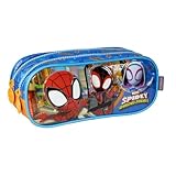 Estojo Duplo Escolar Spidey X1