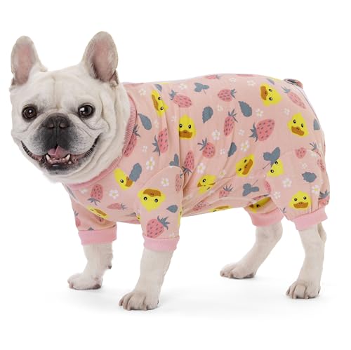AITOLI Dog Surgery Recovery Suit for French Bulldogs