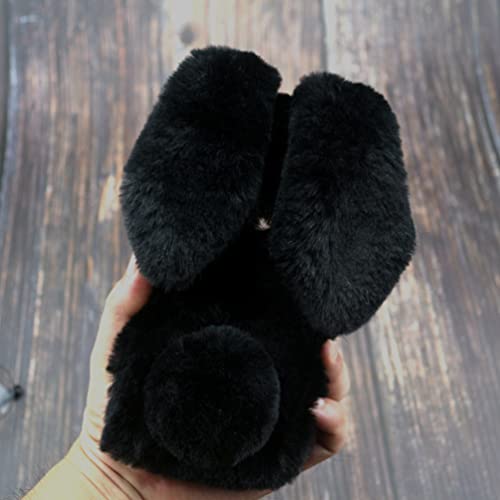 Mikikit Phone Case, Lovely Bunny Phone Cover Plush Phone Case Portable Cell Phone Protection Compatible For G Play #TOP4