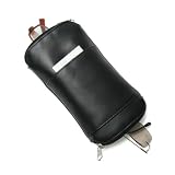 Royce Leather Deluxe Double Eyeglass Case-Black