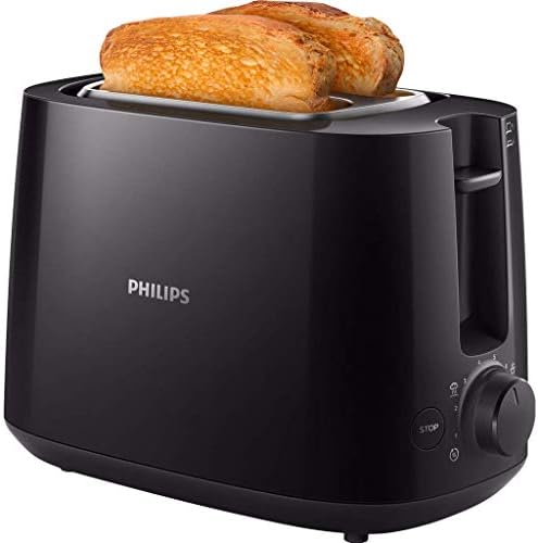 Nespresso De’Longhi 203549 Inissia Cafetière à Capsules, Plastique, Noir & Philips Grille-pain - 2 Fentes, 8 Réglages, Réchauffe-Viennoiseries, Décongélation, Surélévation - Image 5