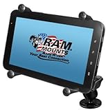  Soporte Plano Superficial para Tablet PC RAM-MOUNT RAM-B-138-UN8BU para Tablet PC con Soporte DE Resorte X-Grip II ™ ICS RAM