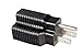 Lightning Bug Plugs 15 Amp Male to 20 Amp Female Plug Outlet 3 Prong Household T-Blade Adapter UL-Listed 120V