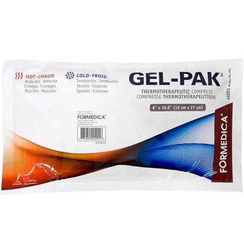 Formedica compresse gel chaud/froid réutilisable 6" x 10.5"