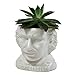 The Unemployed Philosophers Guild Albert Einstein Bust Ceramic Planter