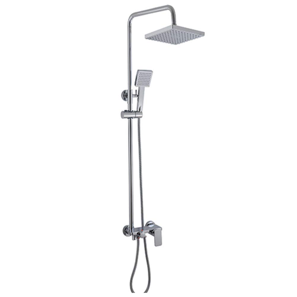 OZBMA Shower Set Plumbing Bathroom Copper Shower, and Cold high Standard Set, Large Sprinkler, Hand Women's Spray Gun,