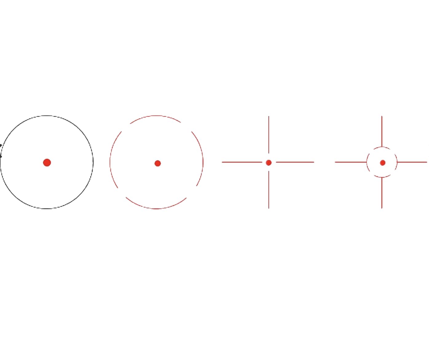 Vector Optics Victoptics Z1 1x23x34 Rotpunkt Visier für Sport, Airsoft und Jagd, Luftgewehr, Ziel-Visier, Reflex-Visier, Red-Dot zum zielen…