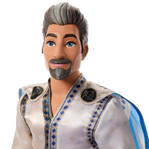 Disney Wish 2-Doll Set, King Magnifico & Queen Amaya Posable Fashion Dolls with Removable Outfits & Accessories, HRC18 - Image 4