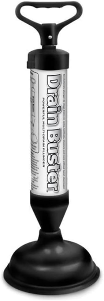 Journey's Edge Hand Pump Multi-Drain Buster Powerful Plunger