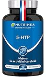 EXTRACTO PURO DE GRIFFONIA : El 5-Hidroxitriptófano, llamado 5 HTP, es un aminoácido producido naturalmente por el cuerpo a partir del alimento. Se convierte en Serotonina, un neurotransmisor responsable de regular el estado de ánimo, la irritabilidad y el sueño. La serotonina participa en la formación de la Melatonina, la hormona del sueño. Se recomienda un tratamiento de 5HTP en caso de trastornos del sueño, dolores de cabeza o agitación.