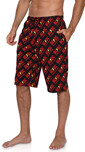 MJC Men's AC/DC Highway to Hell Long Sleep Shorts2