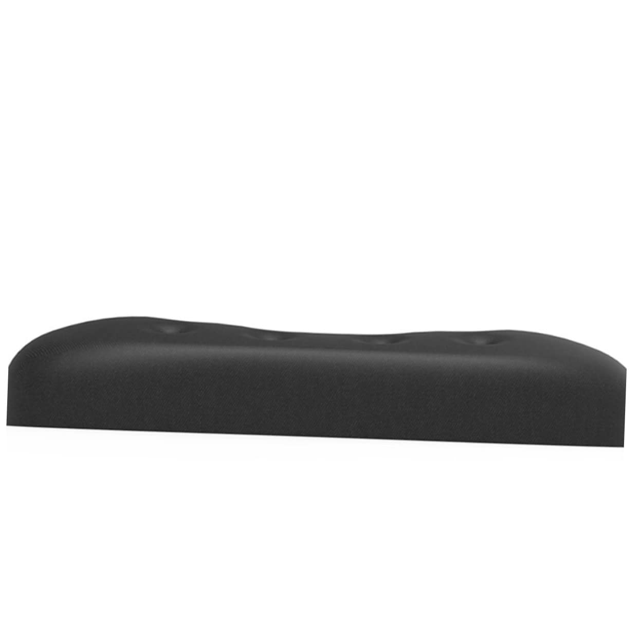OSALADI 3 Pezzi Pad pad memory foam poggiapolsi delle mani poggiapolsi per mouse tappetino per mouse a mano tampone topo poggiamano memoria Nero