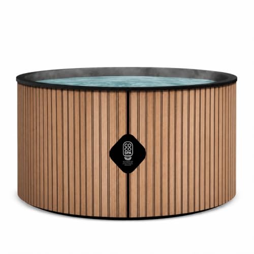 COCO SPA Rio Spa Gonflable - 150 cm de diamètre - 800 litres - Moteur 2240 W - 2 à 4 Personnes - Massage 140 Jets