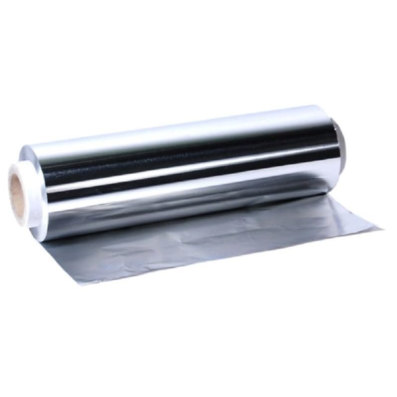 CODA - Papel de Aluminio Profesional 300m - Envio 24 h - Hostelería, Cocina, Peluquería - Rollo Industrial Universal Aluminio 30 cm - Alta Categoría - Resistente - Maleable y Dúctil (1)