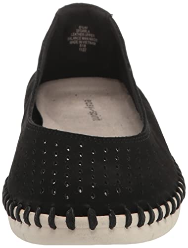 Easy Spirit Women's Darla Ballet Flat, Blk01 001, 8.5 Wide #TOP1