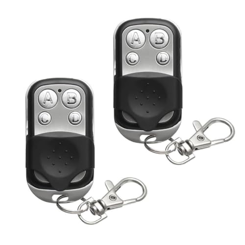 2 Piezas Mando Garaje Universal, Mando a Distancia 433MHz Mando a Distancia Garagentoröffner para Portón Automático Compatible con Marantec para Interruptor de Luz Puerta de Garaje