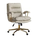 【Coussin de Dossier à Trois Zones】: Le dossier divisé de la chaise informatique soutient uniformément les épaules, la taille et les hanches, favorisant une bonne posture assise et un confort à long terme