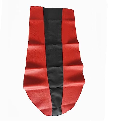 Funda de cuero PU impermeable para asiento de moto XR250 roja