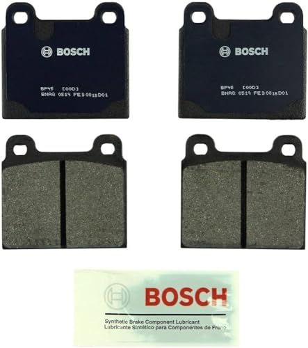 BOSCH BP45 QuietCast Premium Semi-Metallic Disc Brake Pad Set - Compatible with Select Select Alfa Romeo; BMW; Ferrari; Maserati; Mercedes-Benz; Porsche; Volkswagen + More; FRONT