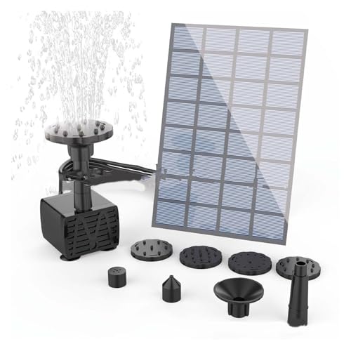 Pompe à eau solaire silencieuse 2,5W avec protection course à sec - 4