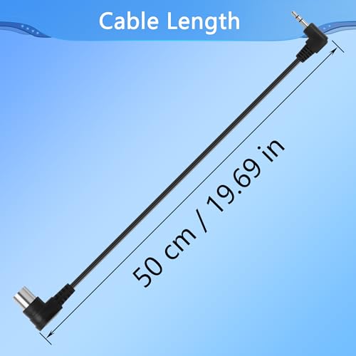 Cable 5 Pin DIN a Jack 3.5mm 0.5 m 2 piezas miniatura 6