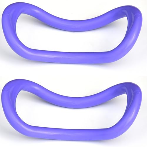 ABPWO 2pcs Yoga Ring for Leg Calves, Pilates Circle Ring, Fitness Rings for Yoga, Pilates, Gymnastics Exercise Workout(Purple) ABPWO 2pcs Yoga Ring for Leg Calves, Pilates Circle Ring, Fitness Rings for Yoga, Pilates, Gymnastics Exercise Workout(Purple)