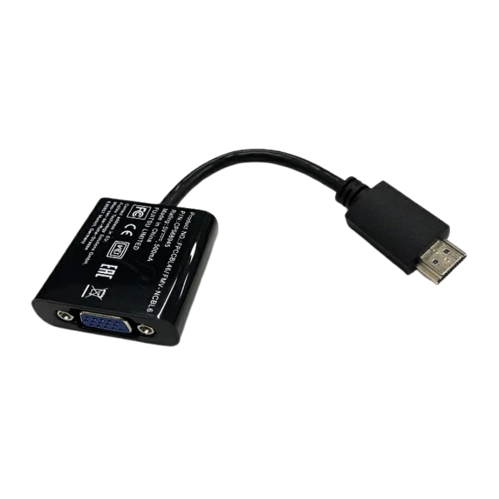 Amazon.co.jp: 富士通 変換コネクタ FPCCBL46 FMV-NCBL6｜USB・D-Sub