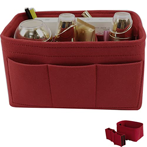 Organizador de mochila de fieltro 13L - Organizador de bolsillo para mochilas con bolsillo extraíble con cremallera Cover