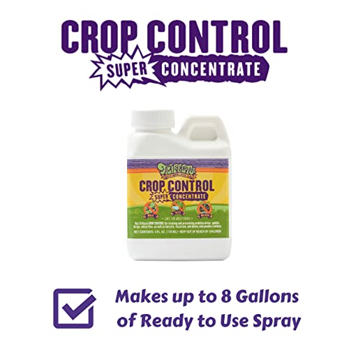 Trifecta Crop Control Super Concentrate All-In-One Natural Pesticide, Fungicide, Miticide, Insecticide, Help Defeat Spider Mites, Powdery Mildew, Botrytis, Mold, And More On Plants 4 Oz #TOP3