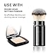 DUcare Retractable Airbrush Kabuki Brush for All Face Makeup & Foundation for Liquid, Cream and Powder Face Makeup With Aluminum Handle