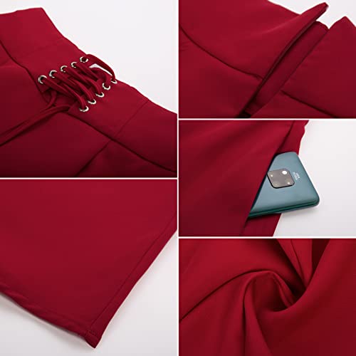 Women Medieval Midi Skirt Renaissance Swing A Line Pleated Skirt Wine M steampunk buy now online Women Medieval Midi Skirt Renaissance Swing A Line Pleated Skirt Wine M steampunk buy now online