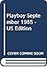 Playboy Magazine, September 1985