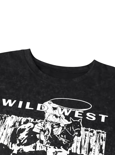 Image of Remidoo Oversized Graphic Tshirts for Women Casual Loose Fit Short Sleeve Tee