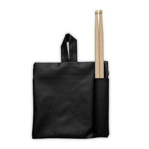 Image of Legend's 8 inch Inches Two Sided Drum Practice Pad With Bag And Drum Sticks