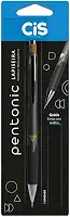 Lapiseira Profissional Pentonic 0.9 - Preta - Blister com 1 unidade + 1 tubo de grafite