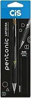 Lapiseira Profissional Pentonic 0.9 - Preta - Blister com 1 unidade + 1 tubo de grafite