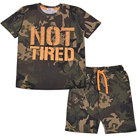 A2Z 4 Kids Camo Green 2 Piece PJs Cover
