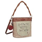 bolso rafia redondo grande Inspirado en la belleza de la selva, el sonido salvaje de la jungla y el latido de la naturaleza, ¡así es este original bolso de hombro de rafia de Anekke Jungle! Gracias a su tamaño se convertirá en un bolso que podrás utilizar en cualquier circunstancia, y sus tonos, en los que destaca la mezcla del toque natural con las partes en verde, lo hacen fácilmente combinable.