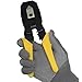 14 Pair Work Gloves With Anti-slip Grip Liners, Knitted Nylon Dot Grip Safety Gloves for Men & Women - Black/Grey