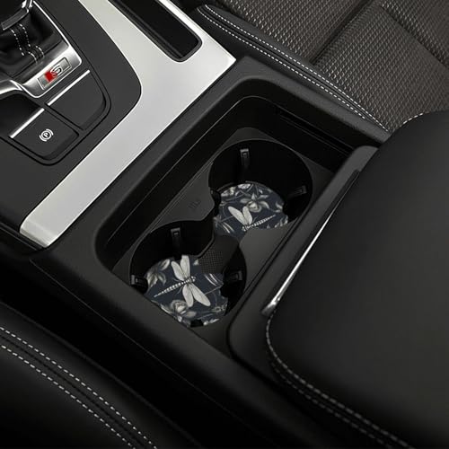 Portavasos para carro universal en neopreno negro miniatura 6