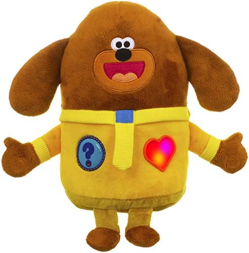 Hey Duggee Interactive Smart Soft Toy | 3 Ways to Play | Voice Activated | Ask Questions: Duggee Woofs! | With TV Show Sounds | Lights Up | Ages 10m